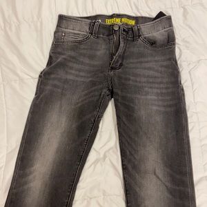 Faded black Lee’s jeans